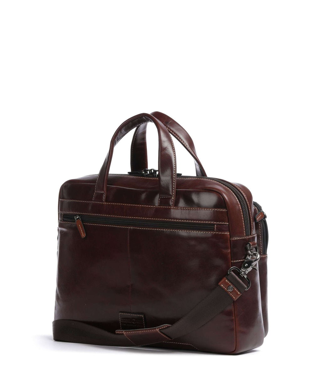 Jekyll & Hide Montana Briefcase mocha