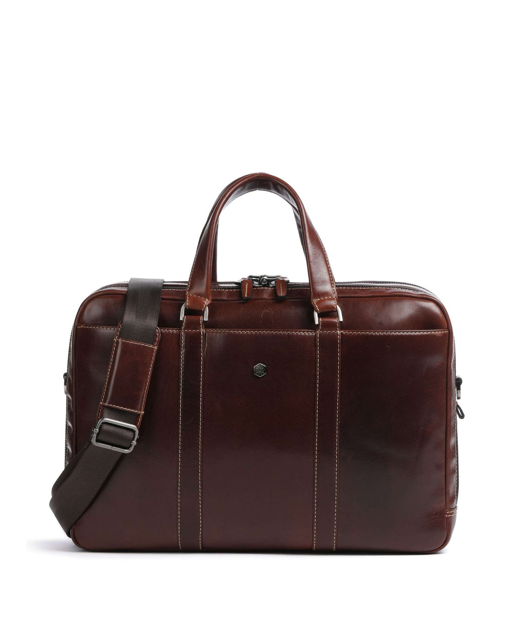 Jekyll & Hide Montana Briefcase mocha