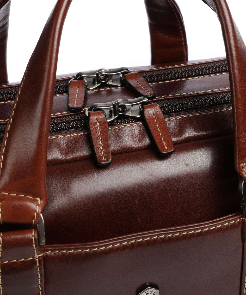 Jekyll & Hide Montana Briefcase mocha