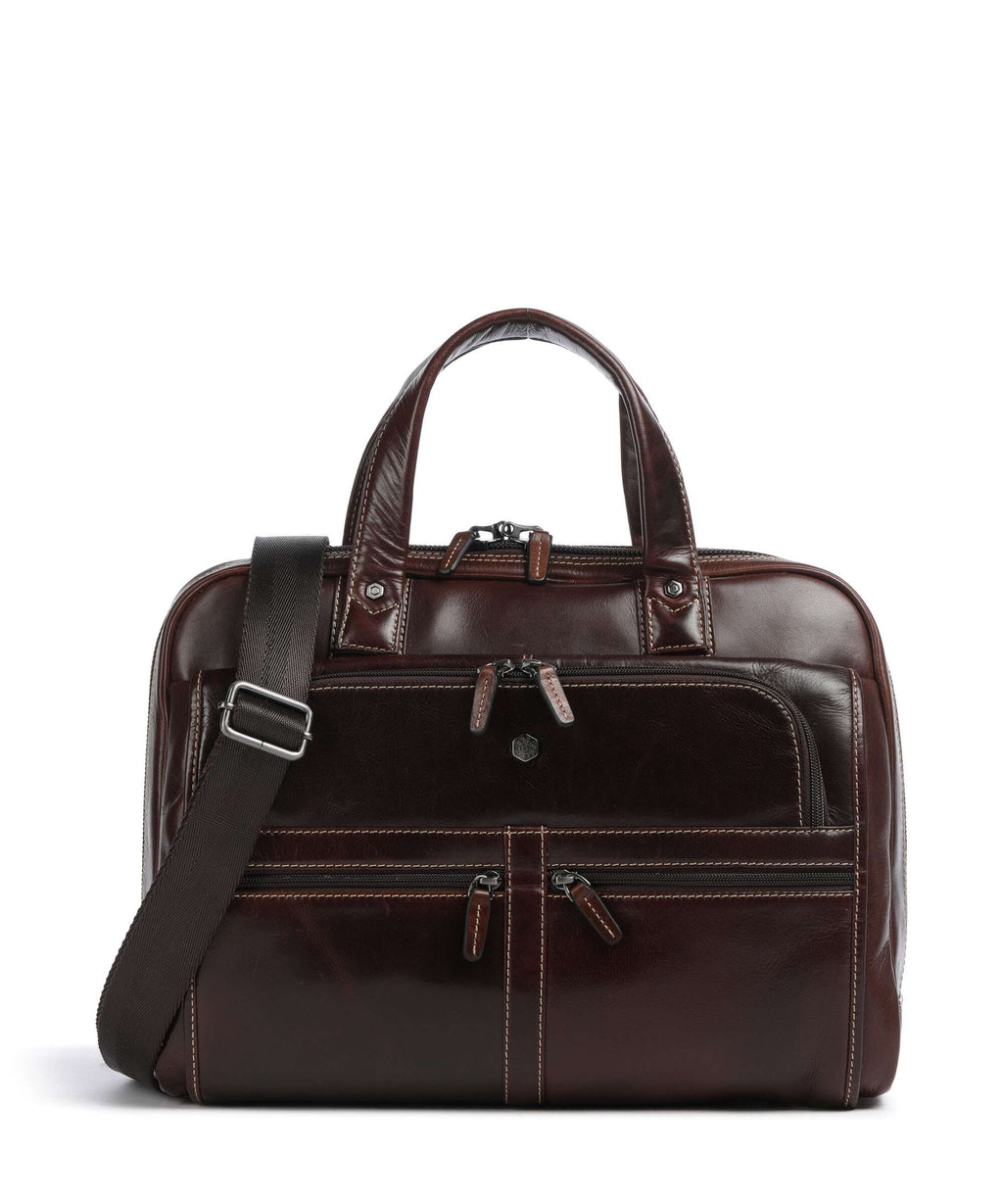 Jekyll & Hide Montana Briefcase mocha