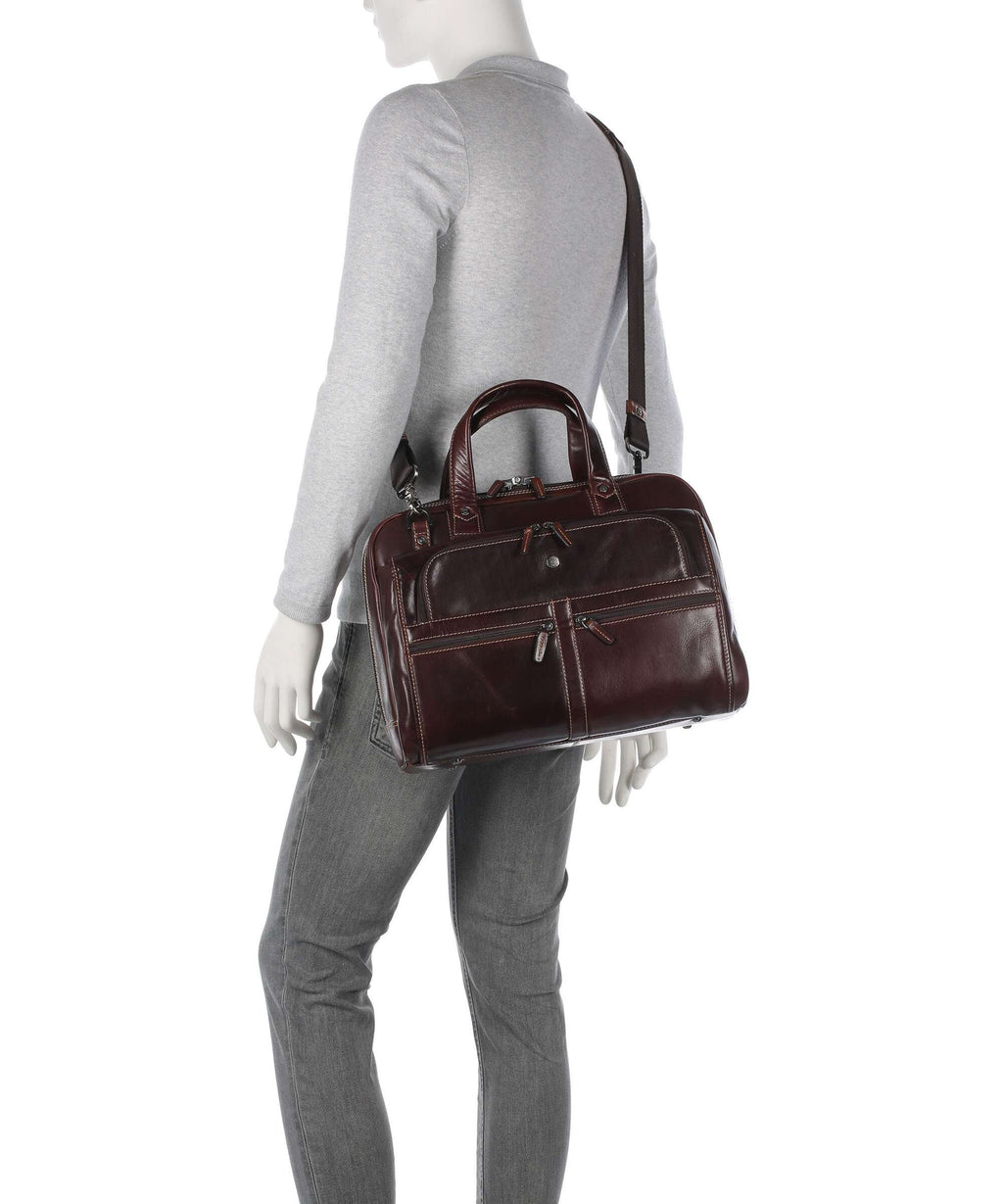 Jekyll & Hide Montana Briefcase mocha