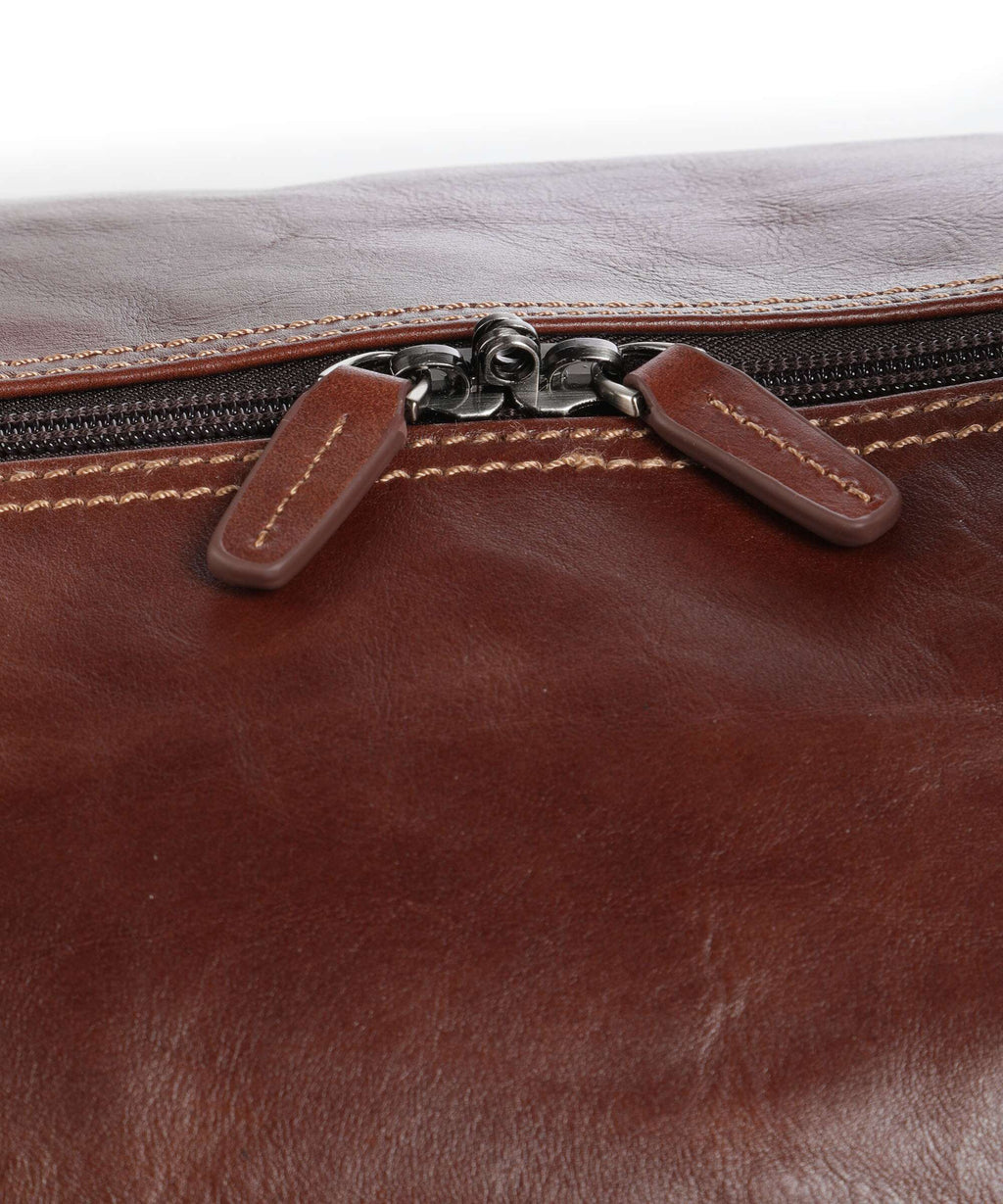 Jekyll & Hide Oxford Travel bag with wheels tobacco