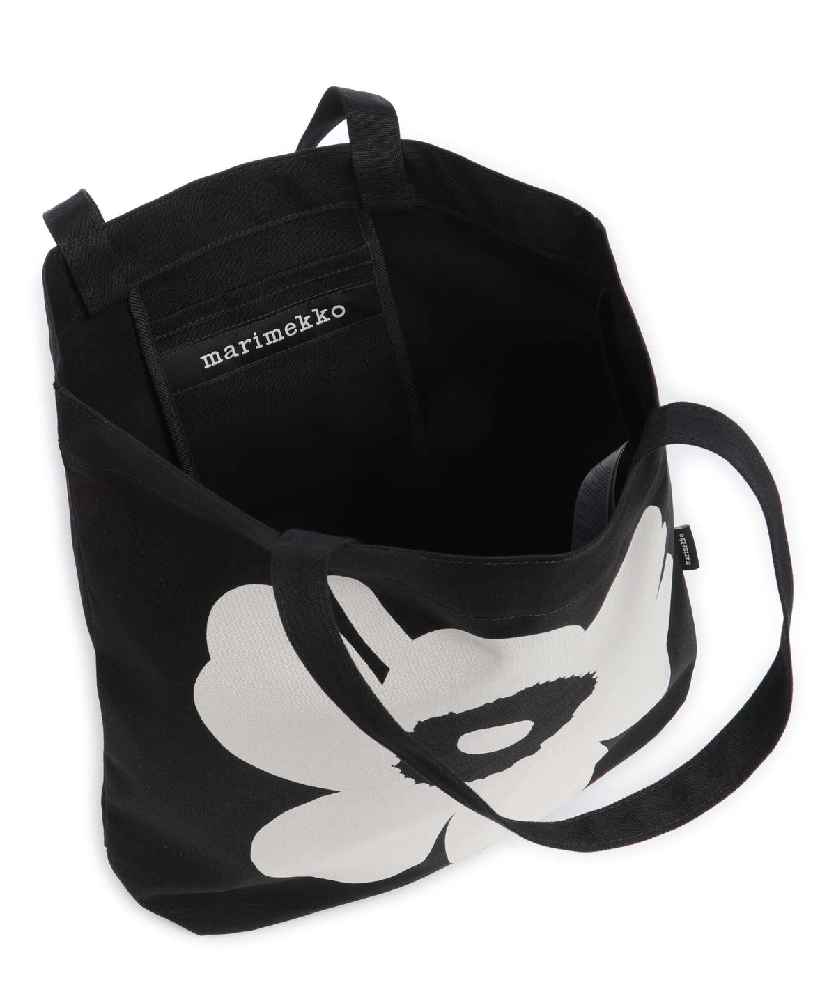 Marimekko Kioski Torna Unikko Tote bag black/white