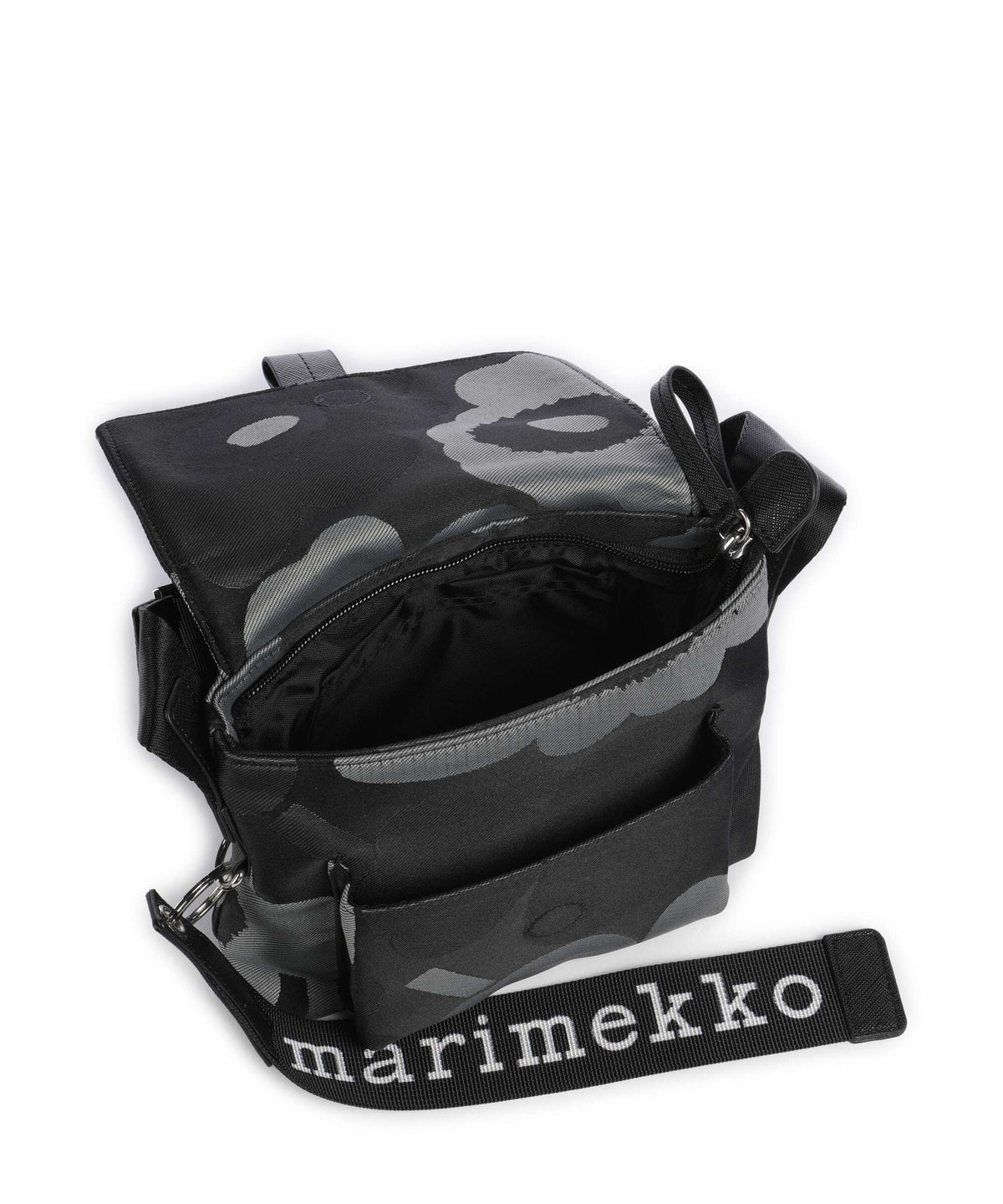 Marimekko Unikko Mini Crossbody bag grey/dark grey/black
