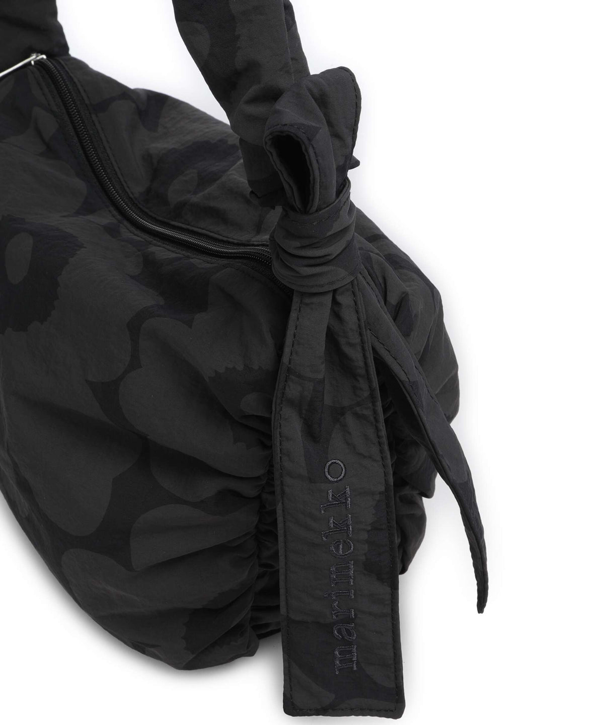 Marimekko Utu M Unikko Shoulder bag dark grey/black