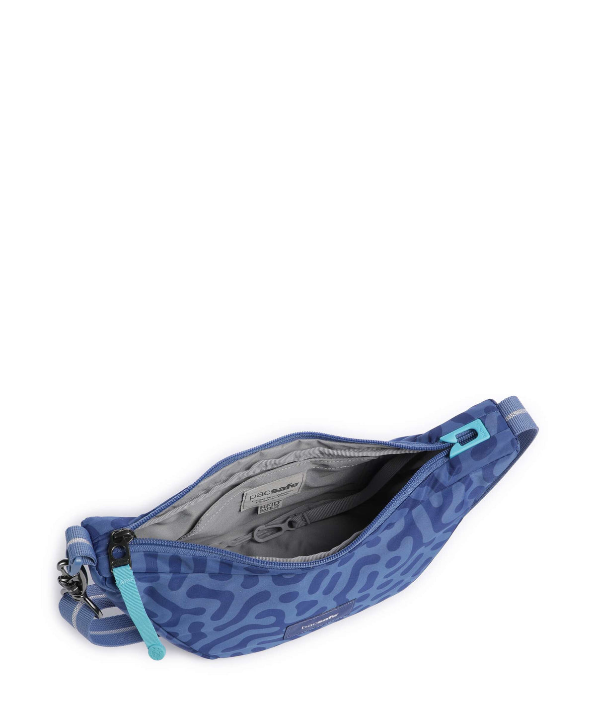 Pacsafe Go Lunar Crossbody bag cerulean blue