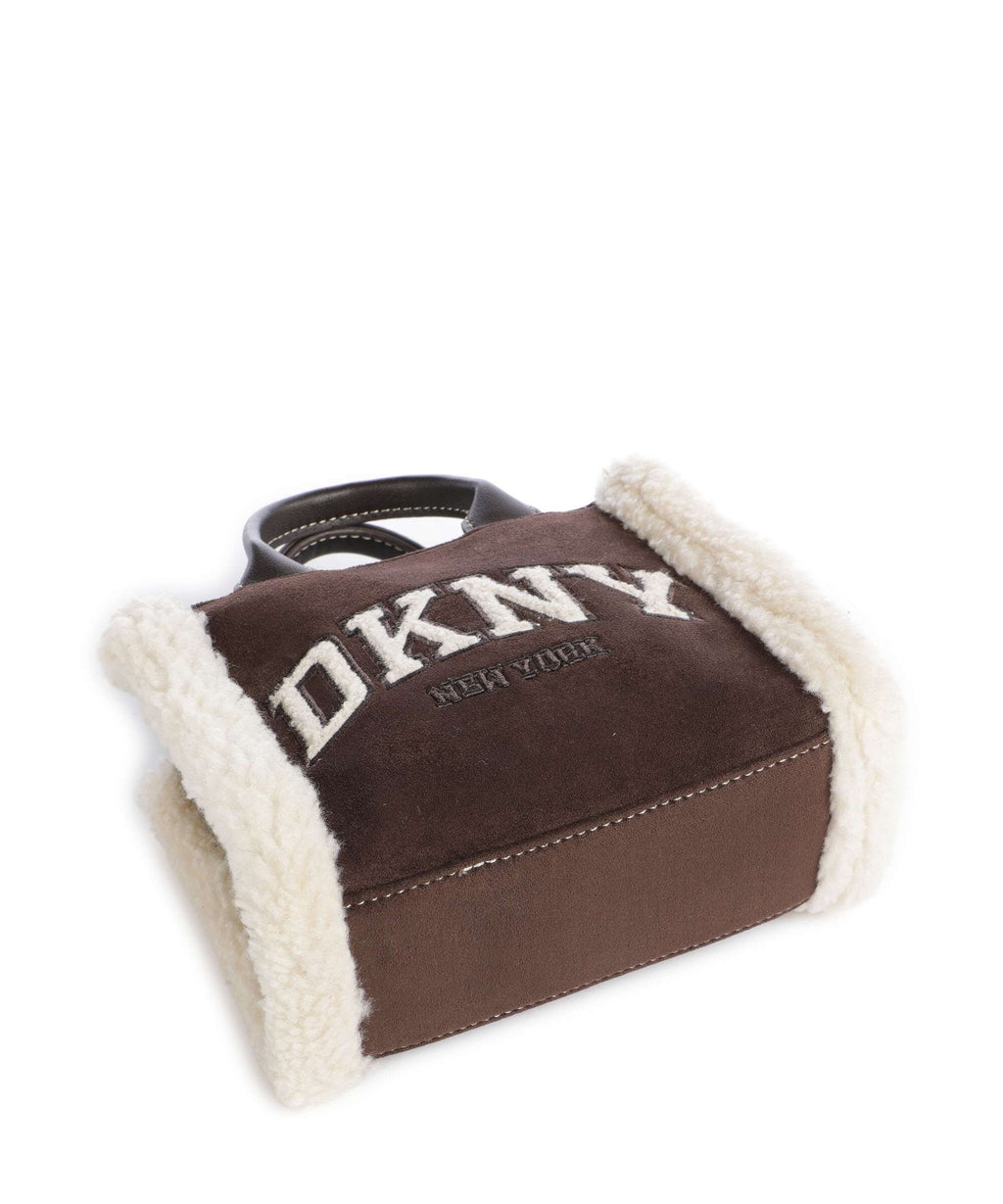 DKNY Hadlee Mini Crossbody bag coffee bean