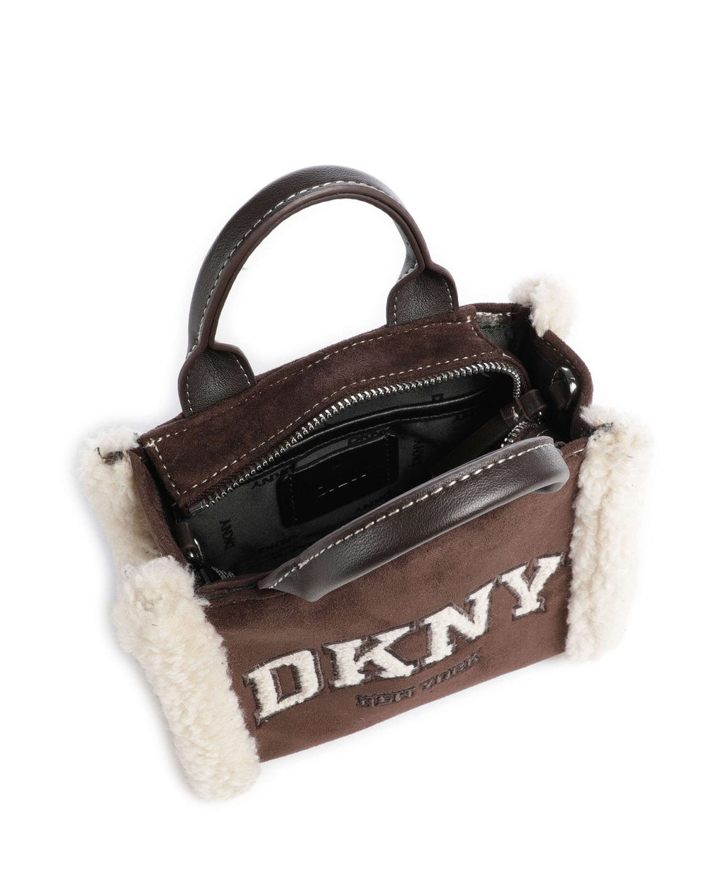 DKNY Hadlee Mini Crossbody bag coffee bean