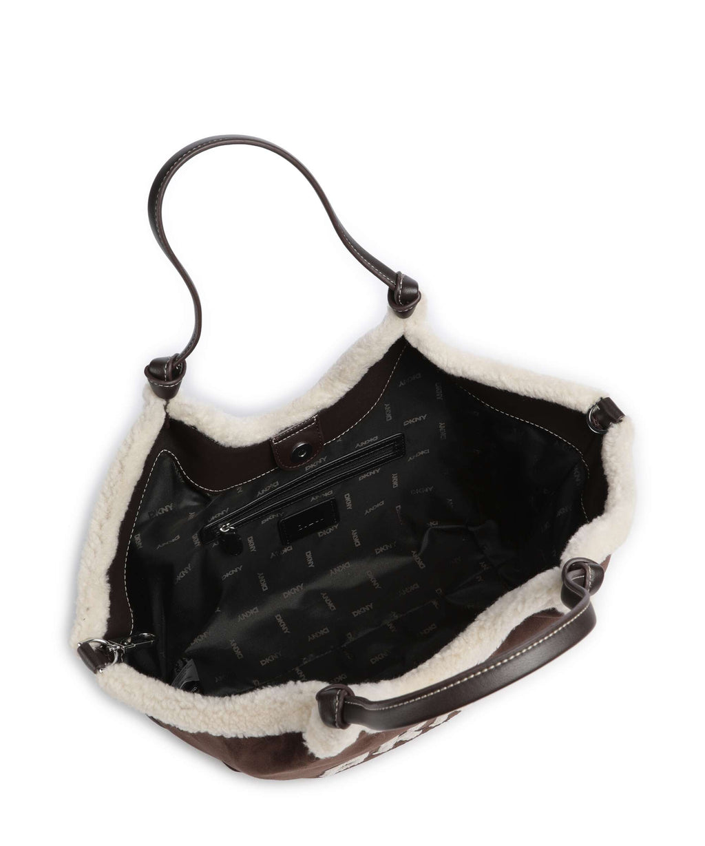 DKNY Paula Medium Hobo bag coffee bean