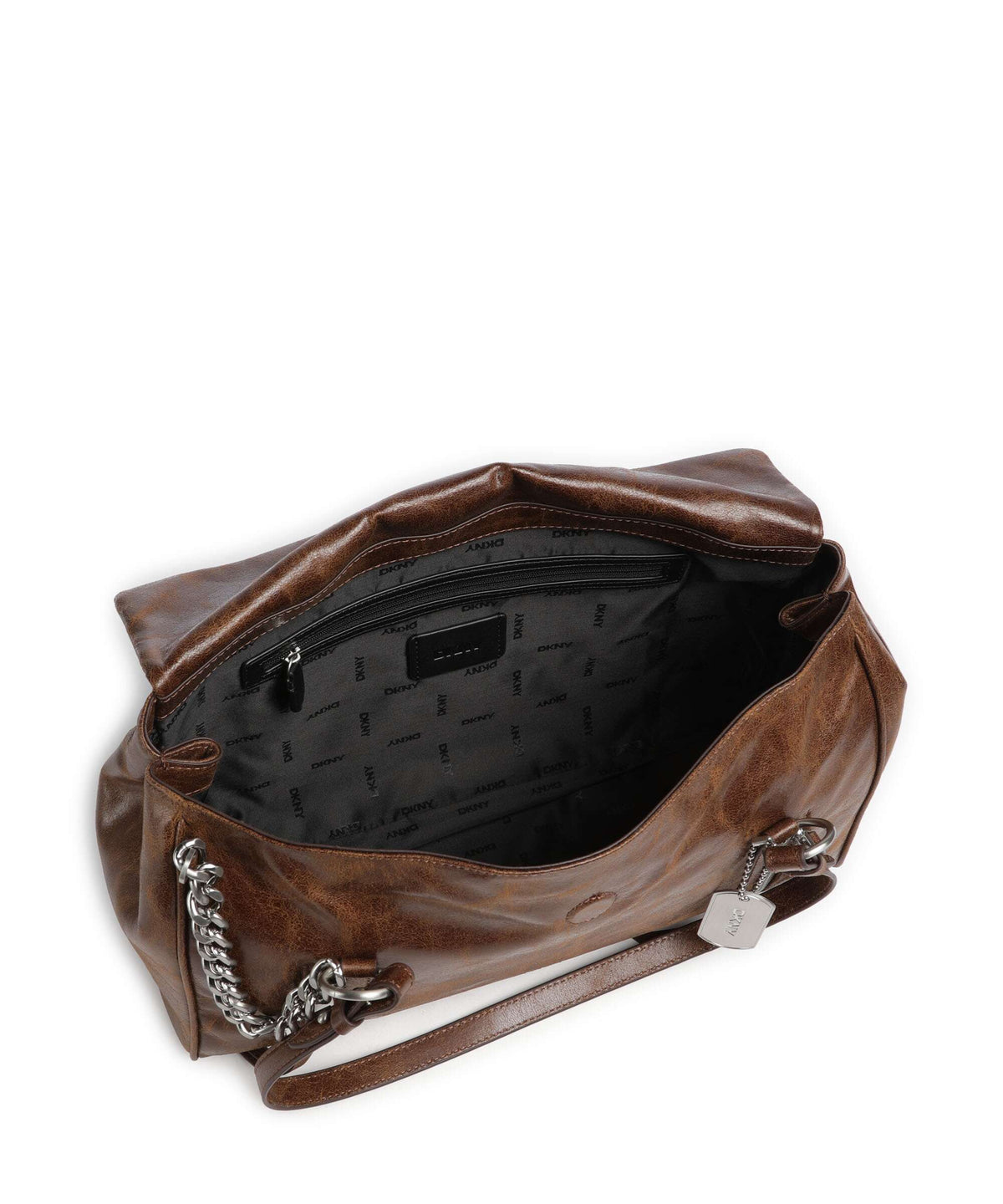 DKNY Skye Medium Shoulder bag walnut