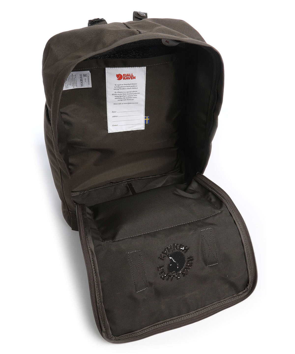 Fjällräven Re-Kånken Backpack dark olive