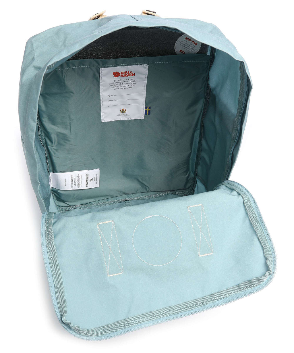 Fjällräven Kånken Backpack sky blue/light oak