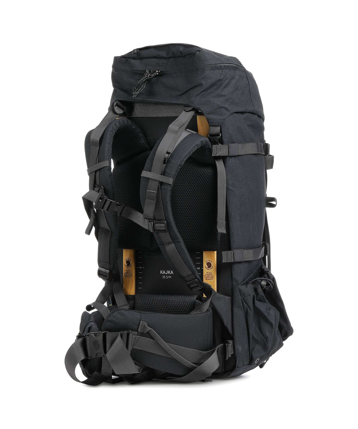 Fjällräven Kajka 35 S/M Hiking backpack coal black