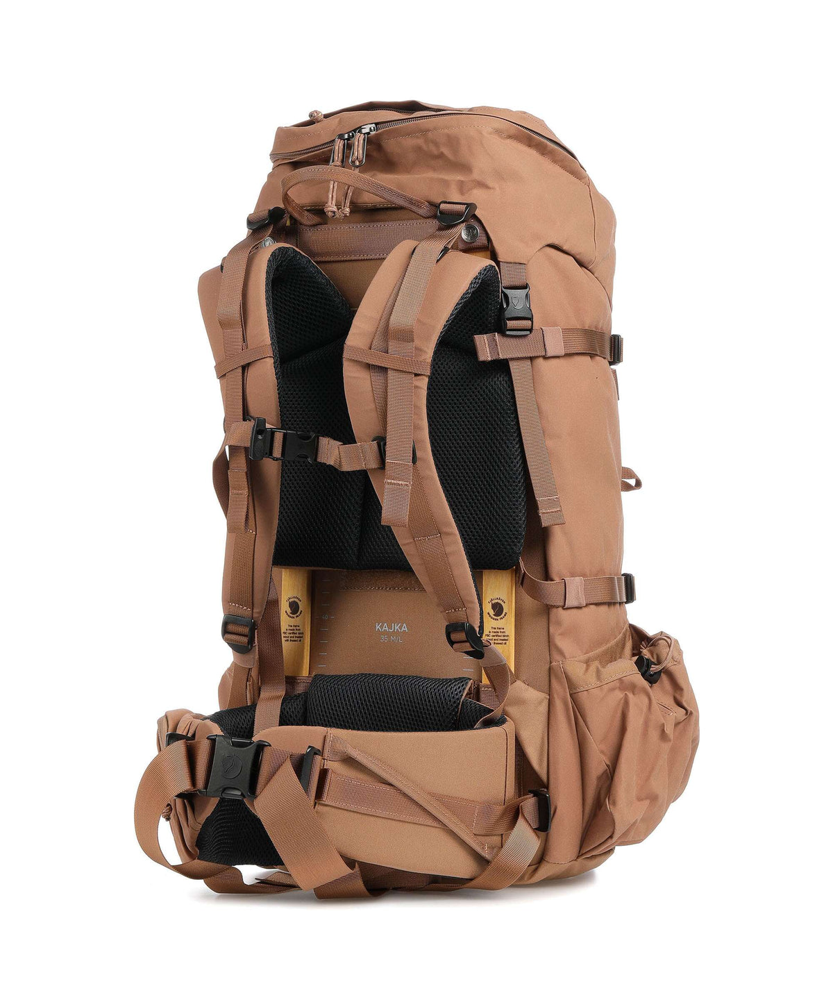 Fjällräven Kajka 35 M/L Hiking backpack khaki dust