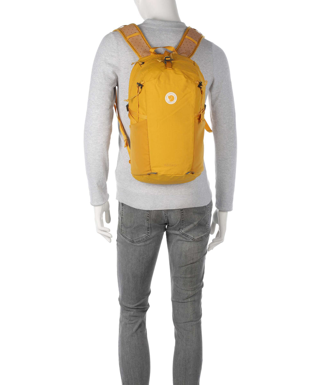 Fjällräven Abisko Soft 16 Trekking backpack mustard yellow
