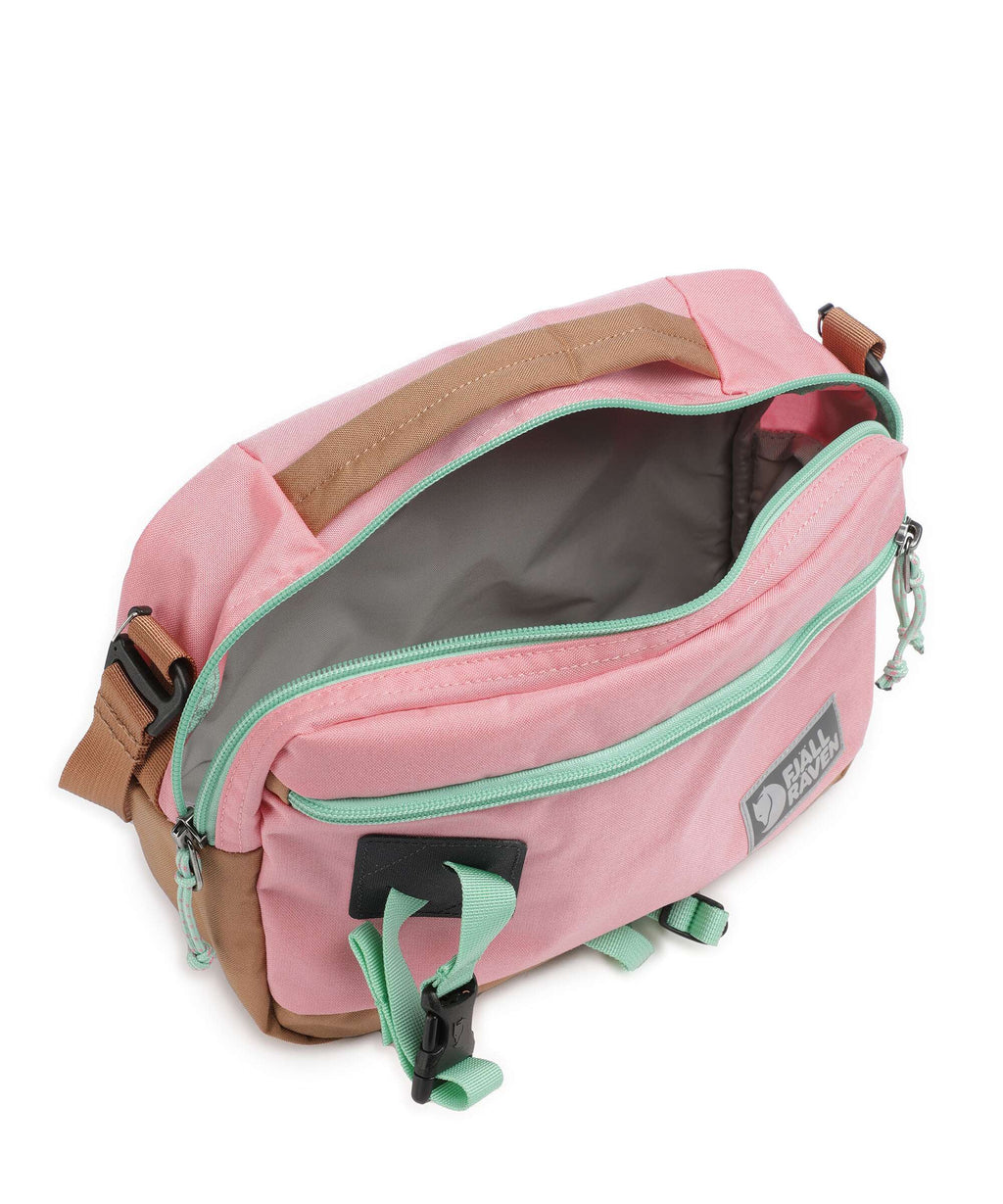 Fjällräven Vardag 6 Crossbody bag poppy pink/khaki dust