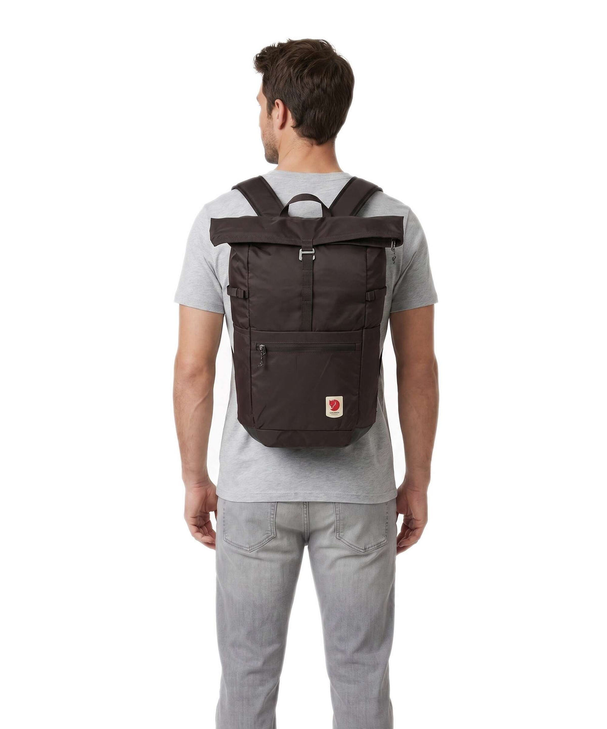 Fjällräven High Coast 24 Rolltop backpack black oak