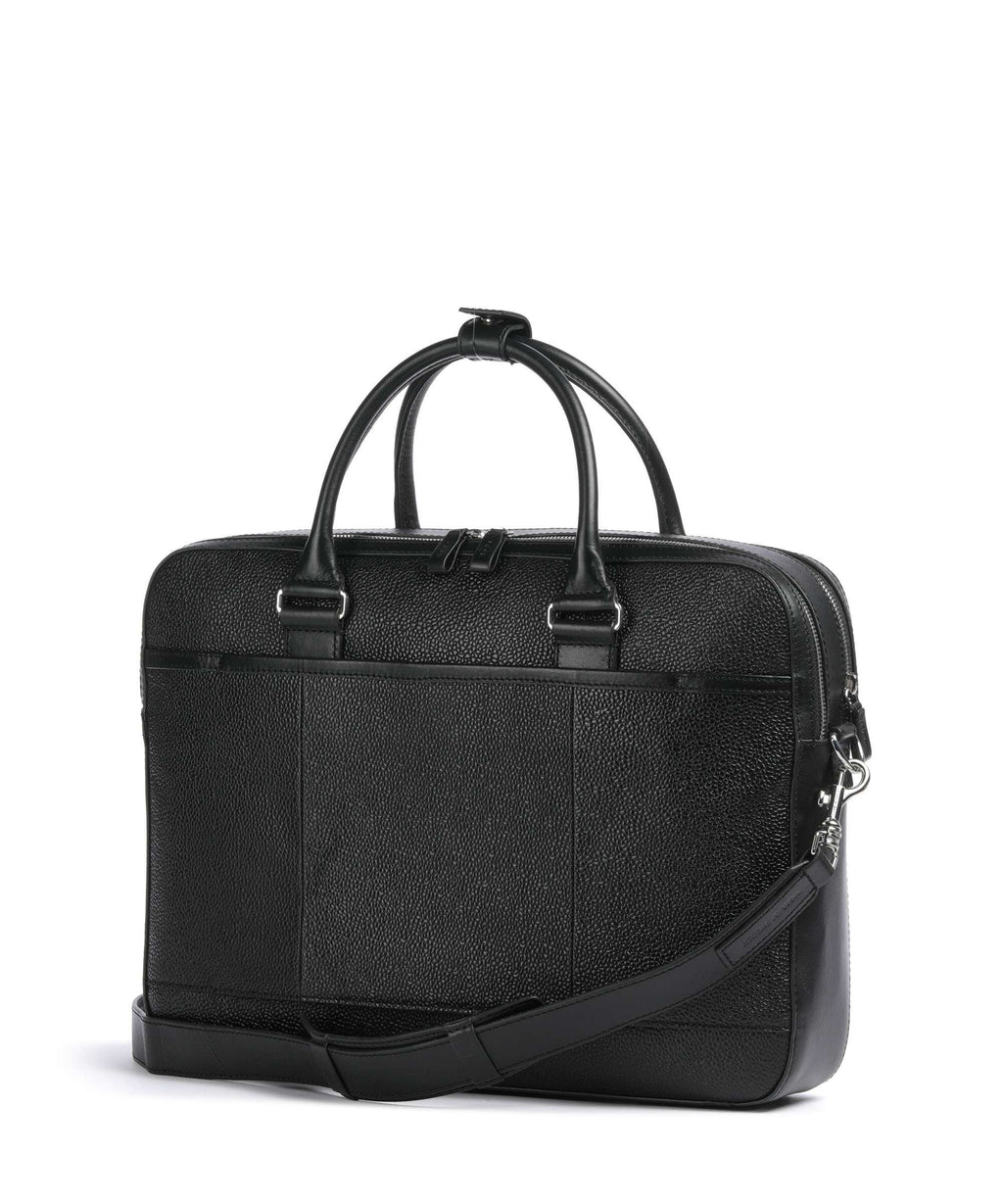Tiger of Sweden Burin Briefcase black