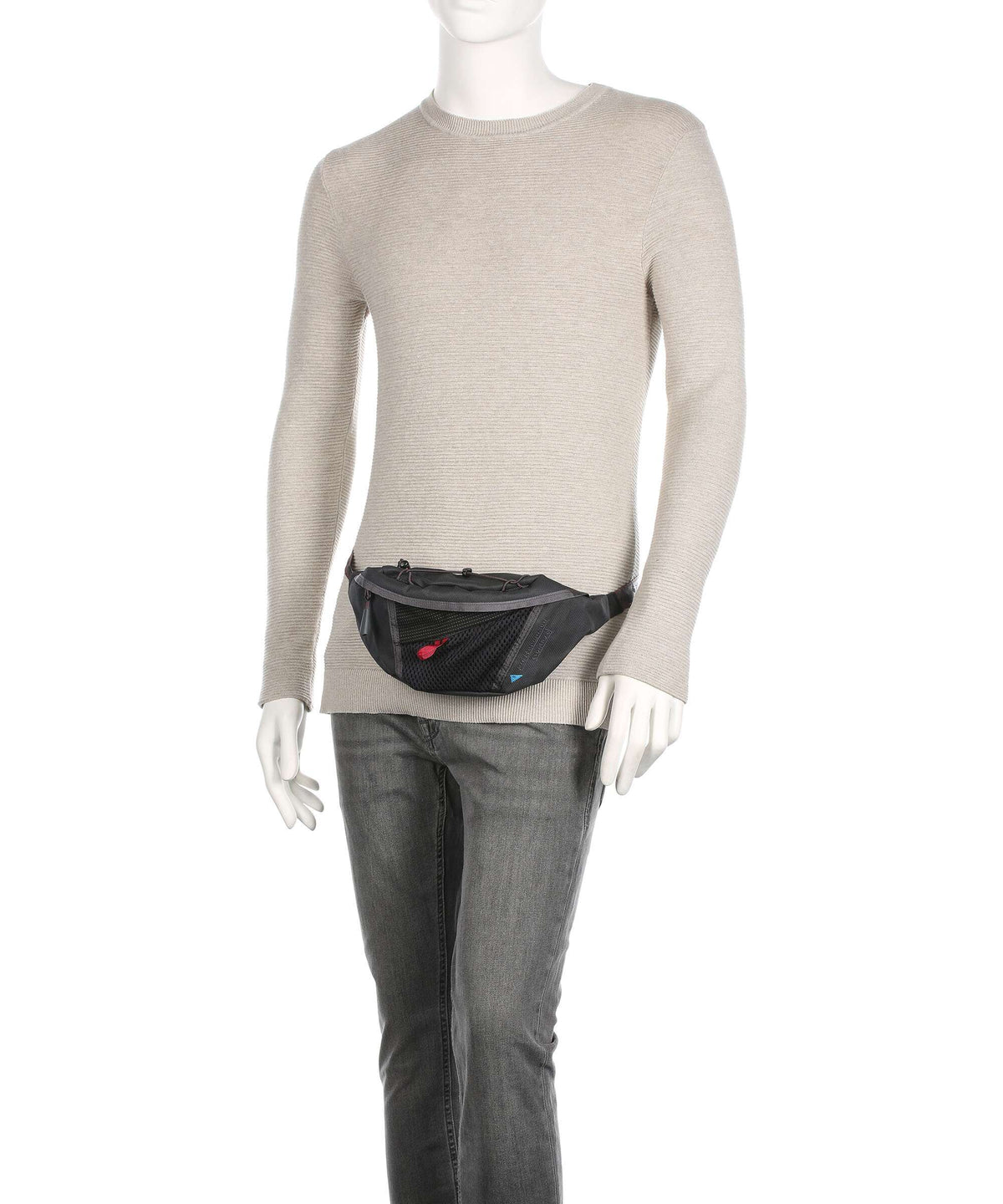 Klättermusen Eldner Belt bag silver/creme