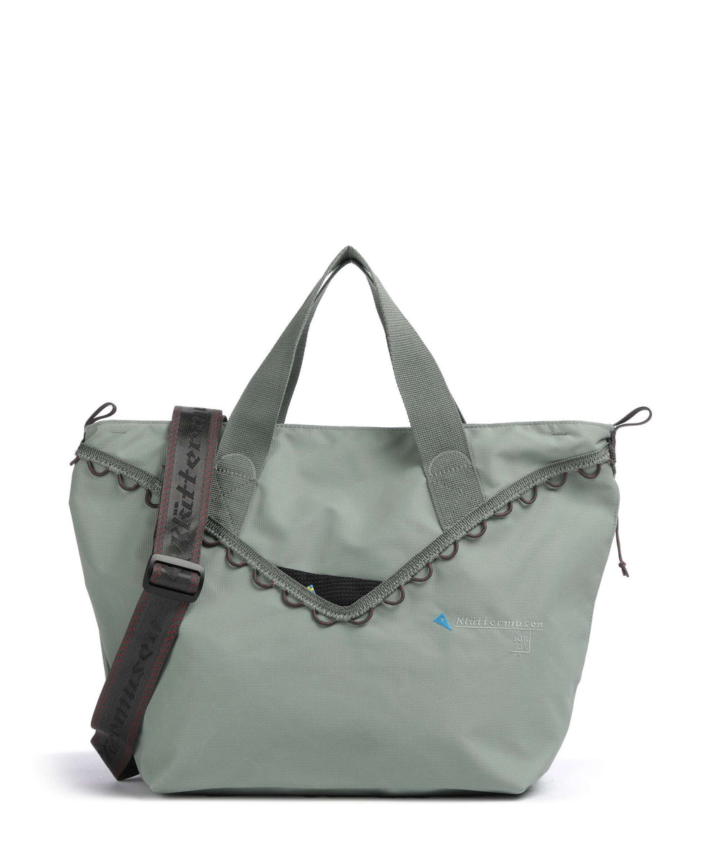 Klättermusen Bor 13 Hobo bag faded green