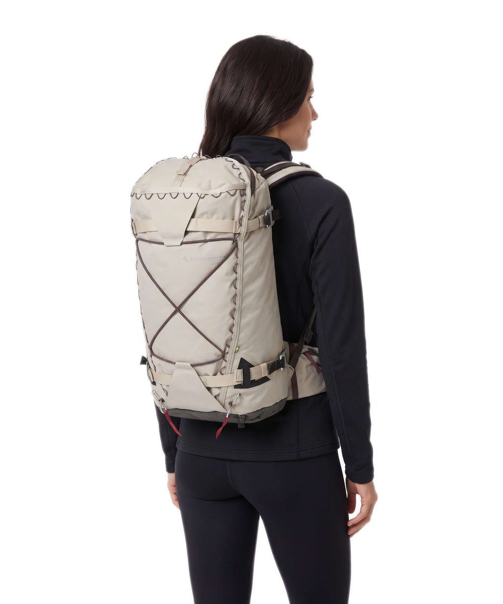 Klättermusen Kåre 30 Hiking backpack silver creme