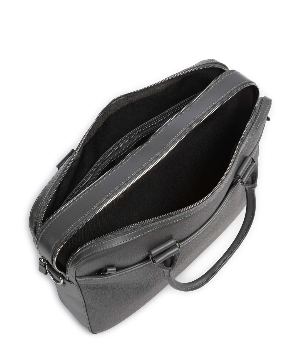 Tiger of Sweden Burin Briefcase triumph steel