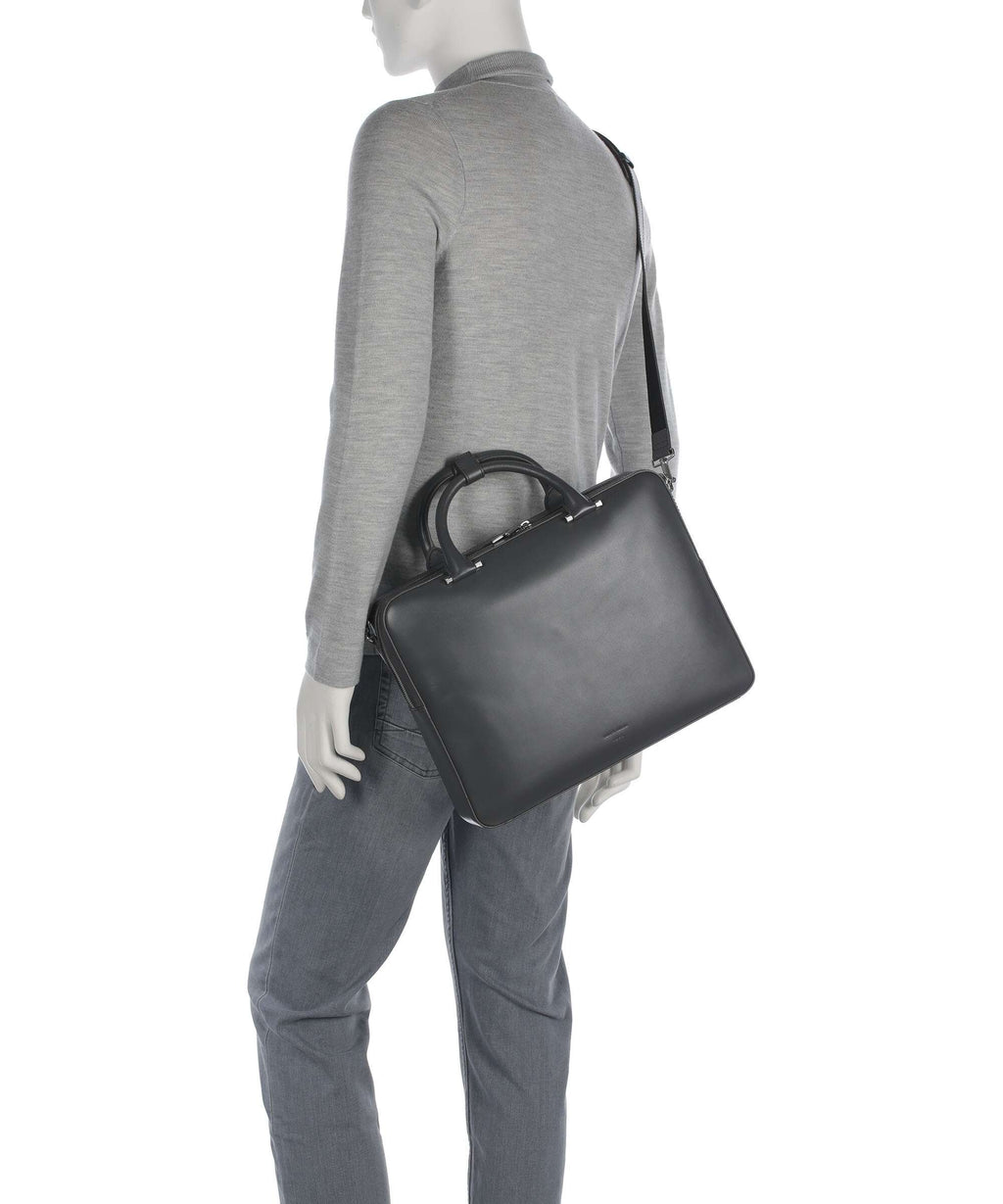 Tiger of Sweden Valise Briefcase jet grey