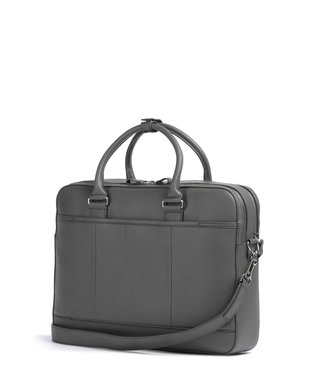 Tiger of Sweden Burin Briefcase summer shadow