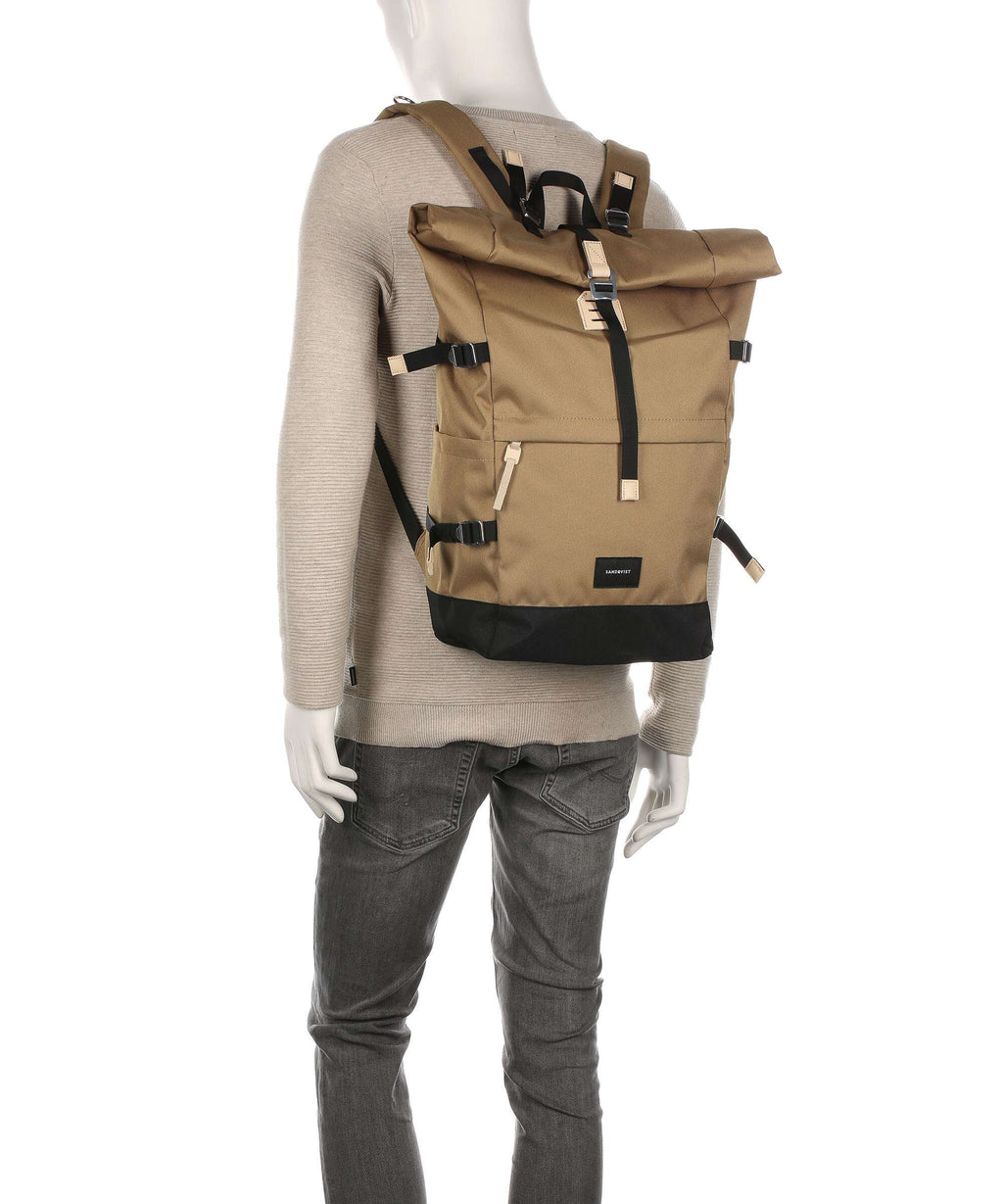 Sandqvist Urban Outdoor Bernt Backpack dawn green