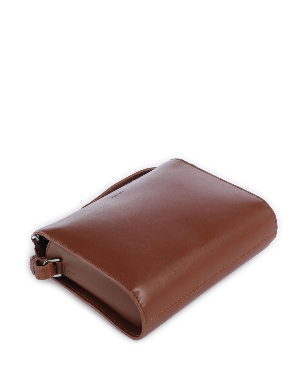 Sandqvist Leather Classics Frances Crossbody bag brown