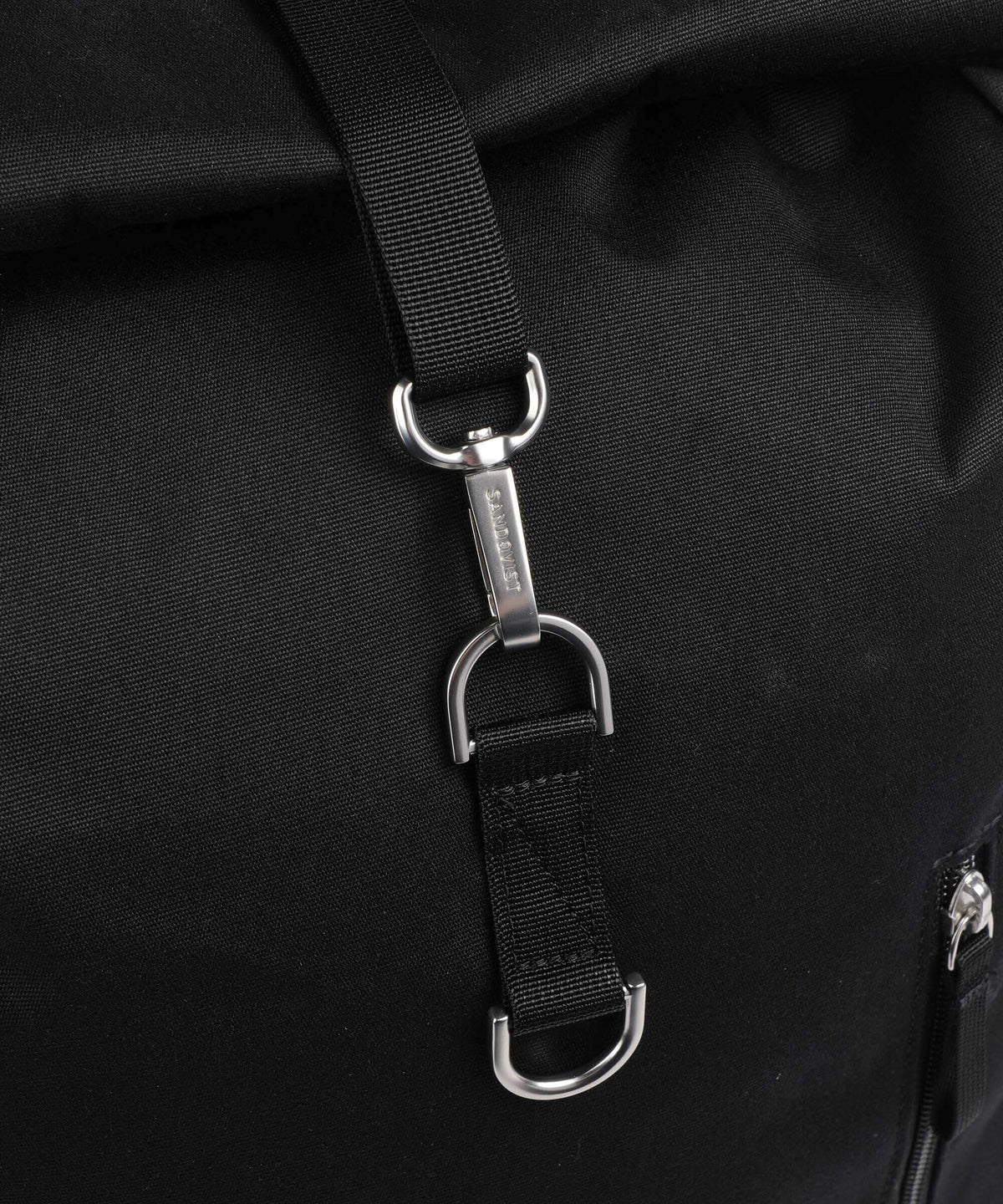 Sandqvist Ground Dante Vegan Rolltop backpack multicolour/black/grey