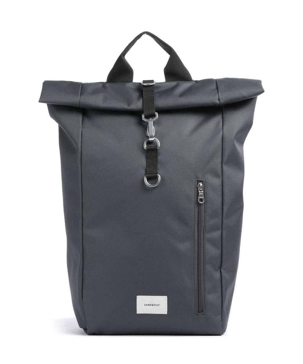 Sandqvist Ground L Rolltop backpack asphalt 