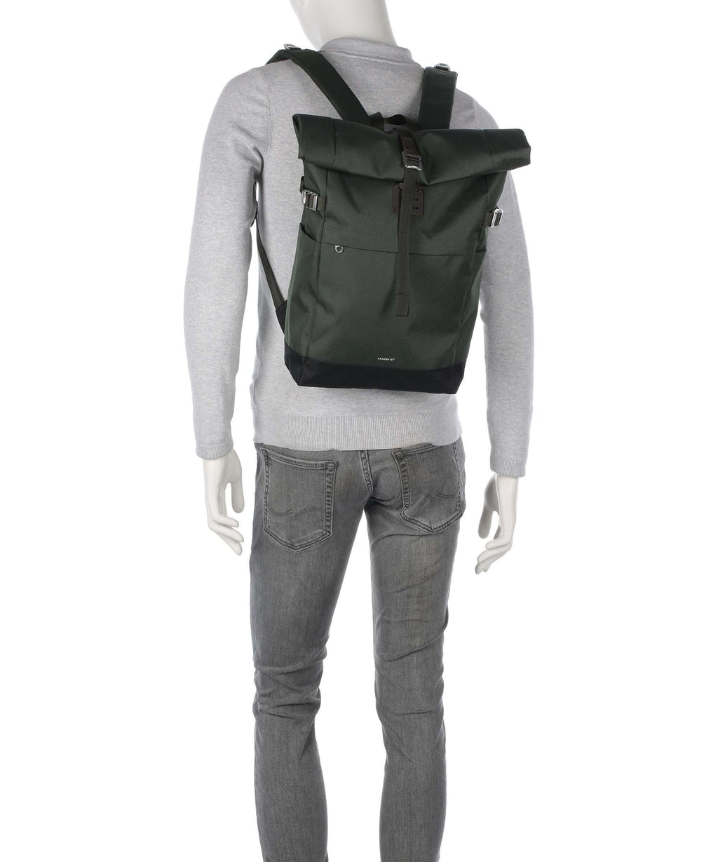 Sandqvist Icon M Rolltop backpack navy