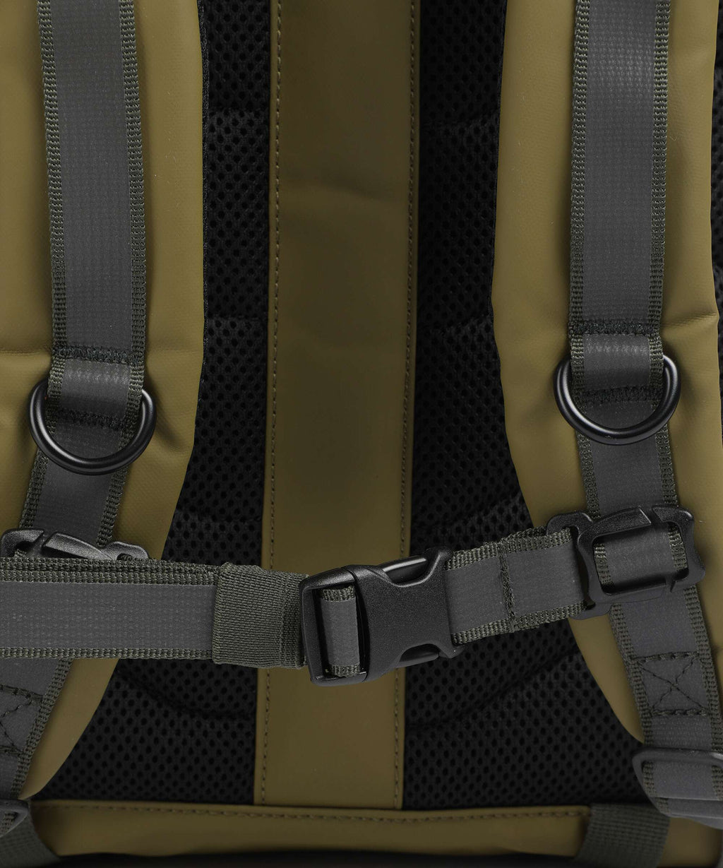 Sandqvist Stream Ruben 2.0 Rolltop backpack moss green
