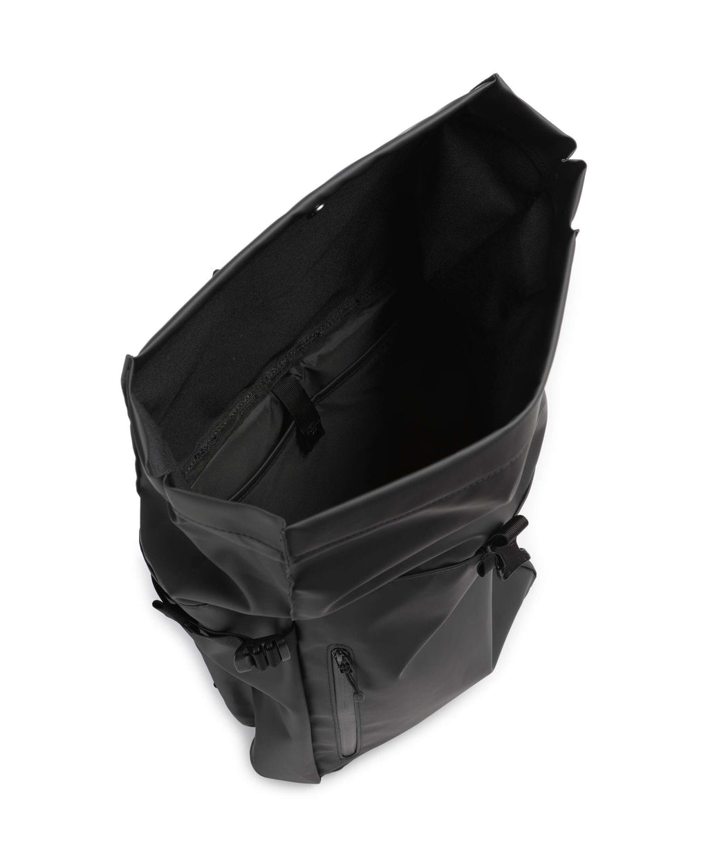 Sandqvist Stream L Rolltop backpack black