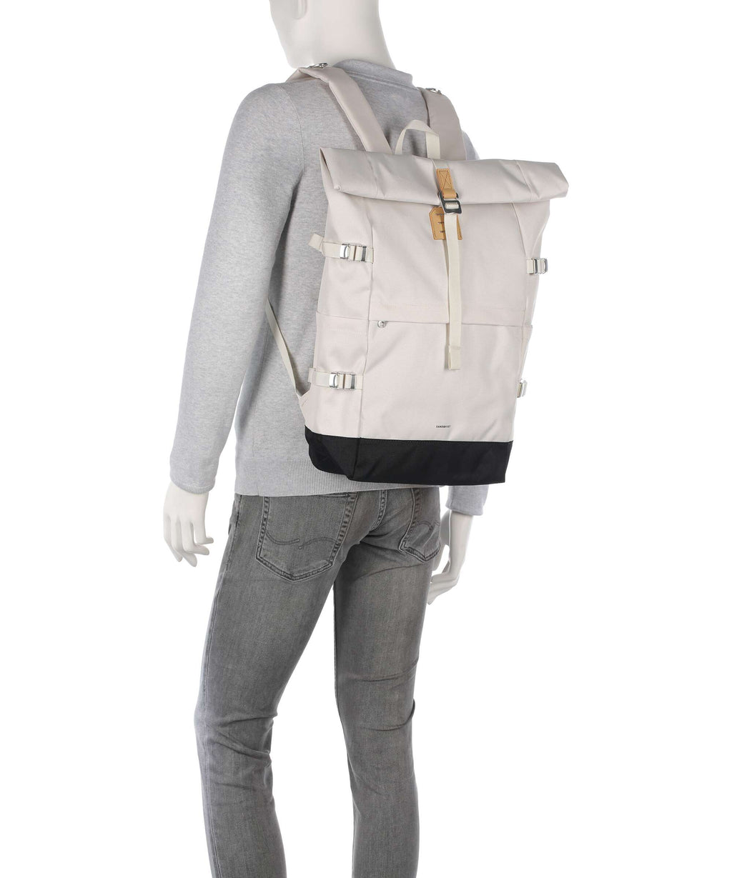 Sandqvist Icon L Rolltop backpack birch