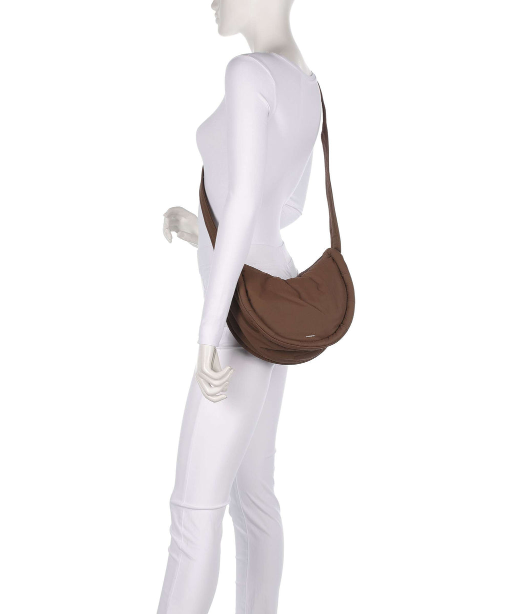Sandqvist Curve S Crossbody bag dark taupe