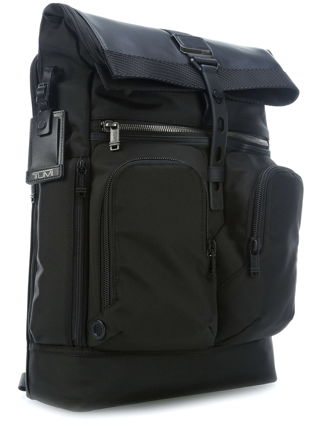 tumi Alpha Bravo London Rolltop backpack black