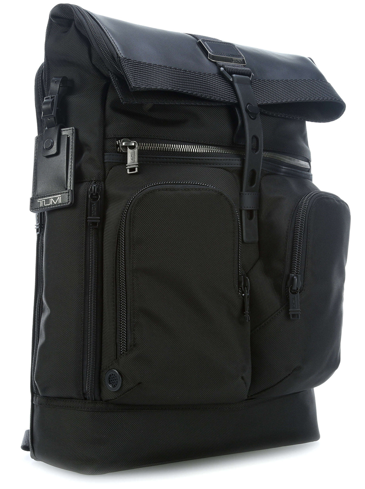 tumi Alpha Bravo London Rolltop backpack black
