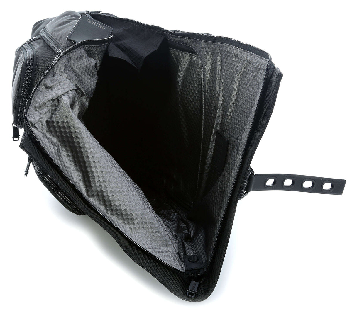 tumi Alpha Bravo London Rolltop backpack black