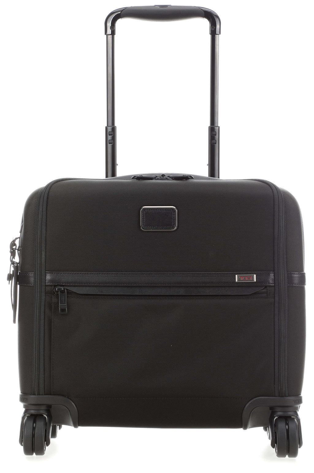 tumi Alpha 3 Compact Rolling briefcase black