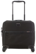 tumi Alpha 3 Compact Rolling briefcase black
