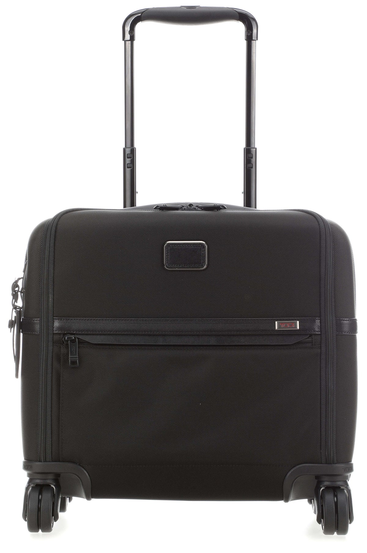 tumi Alpha 3 Compact Rolling briefcase black