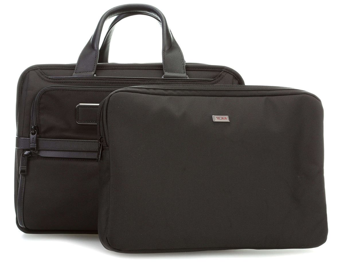 tumi Alpha 3 Briefcase black