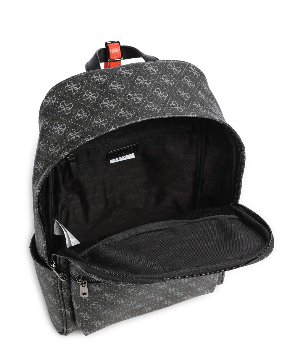 Guess Milano Squared Backpack dark black