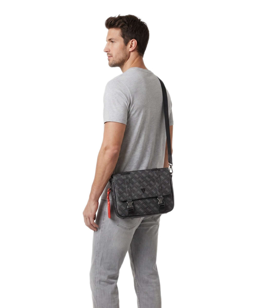 Guess Milano Messenger bag dark black