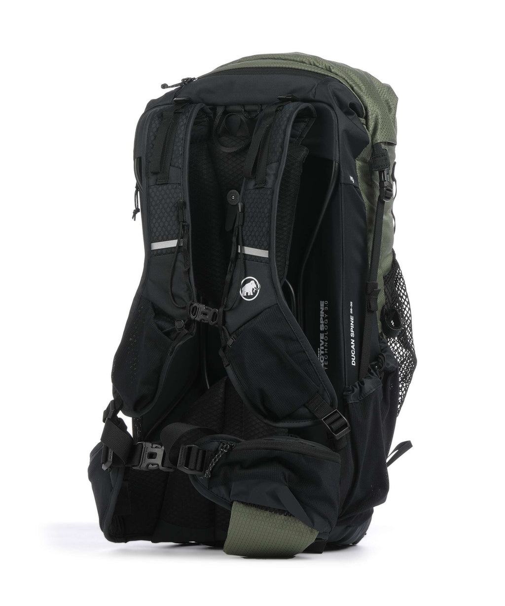 Mammut Ducan Spine 28-35 Hiking backpack marsh/black