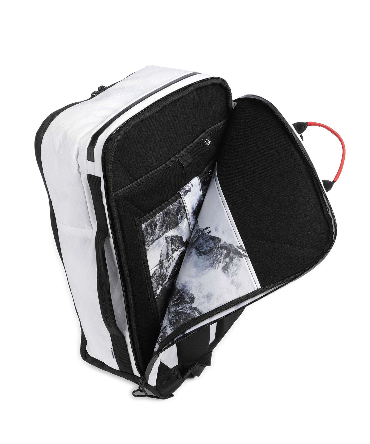 Mammut Seon Alpine Transporter 25 Laptop backpack white/mammut red