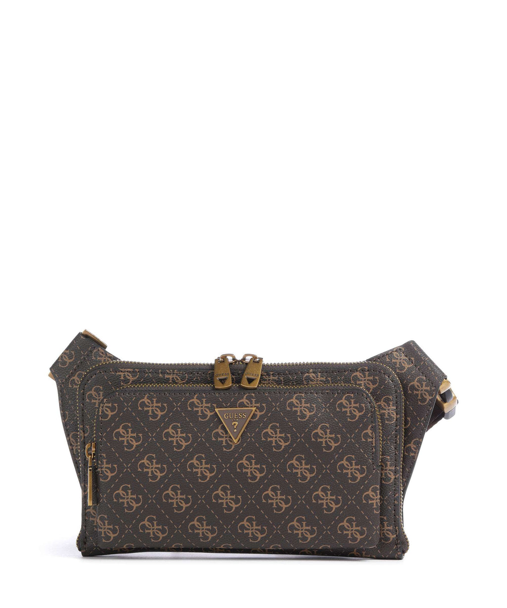 Guess Milano 4G Belt bag brown/ochre
