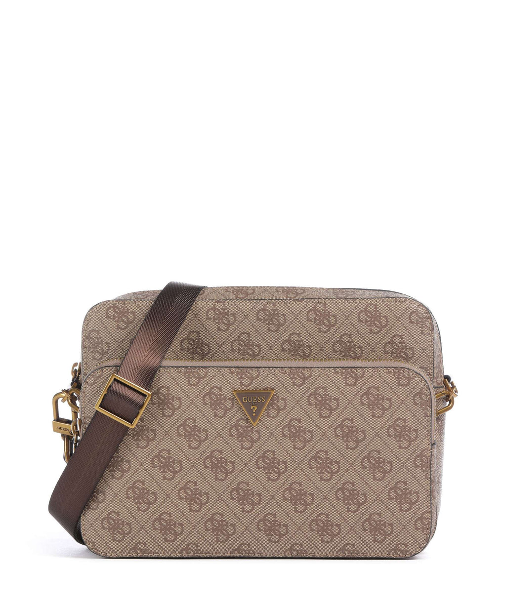 Guess Milano Crossbody bag beige/brown/blue